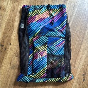 Speedo Multicolor Mesh Swim Bag